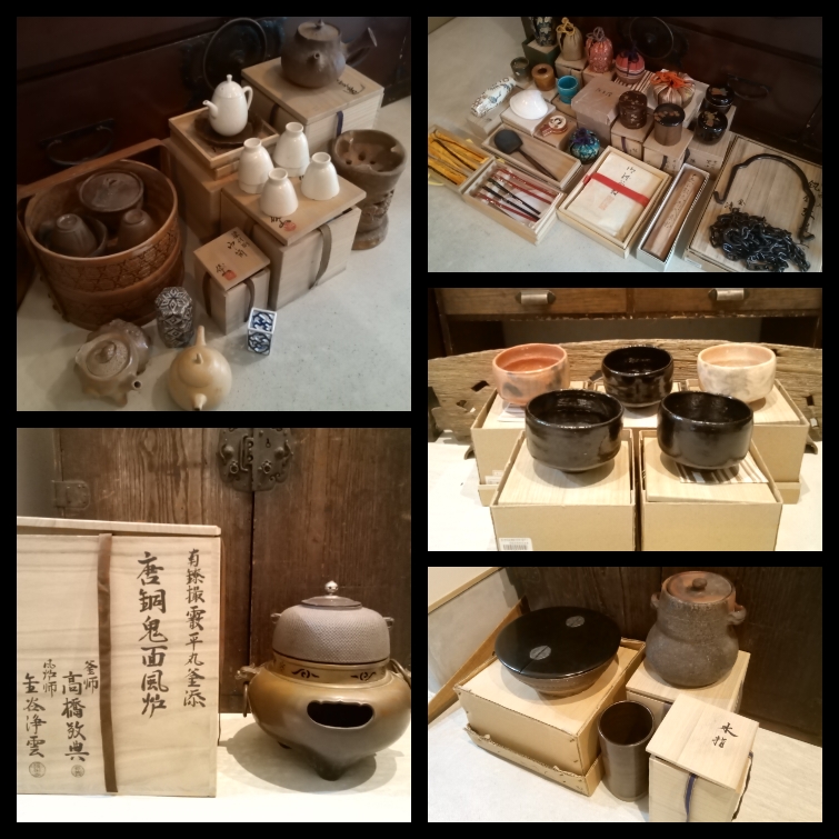 抹茶道具、煎茶道具の買取。鹿児島県