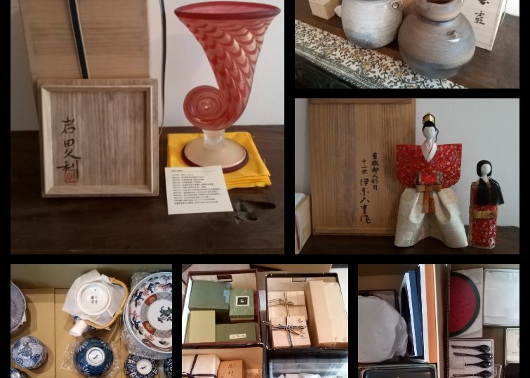骨董品の出張買取り、京都市北区