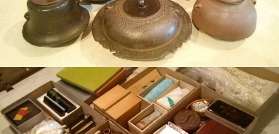 茶道具、骨董品類の出張買取り京都市北区