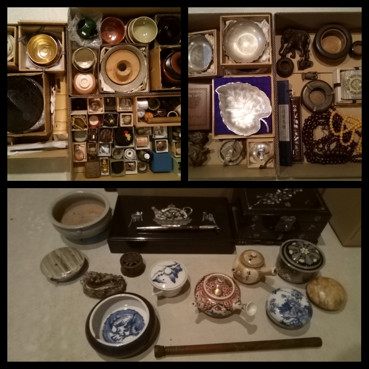 京都市北区のリピーター様より骨董、煎茶道具の出張買取り。